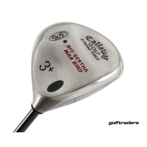 Callaway Big Bertha War Bird Strong Three 3+ Wood 14º Graphite Firm L4545