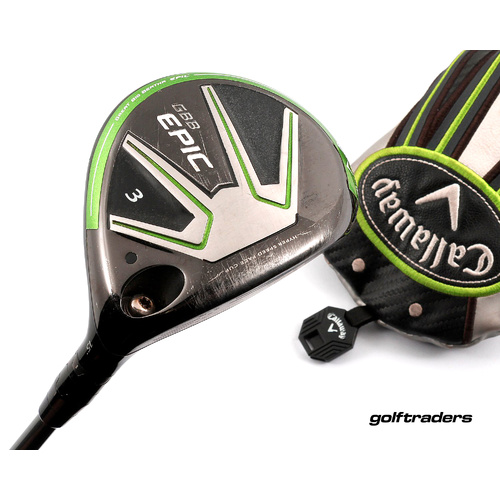Callaway Epic 3 Fairway Wood 15º Graphite Regular Flex Cover L4551