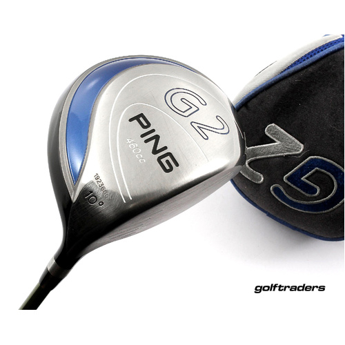 Ping G2 Driver 10º Graphite Stiff Flex Cover New Grip L4555