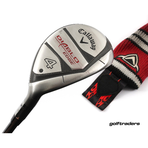 Callaway Diablo Edge Tour 4 Hybrid 24º Graphite Regular Flex New Grip L4562