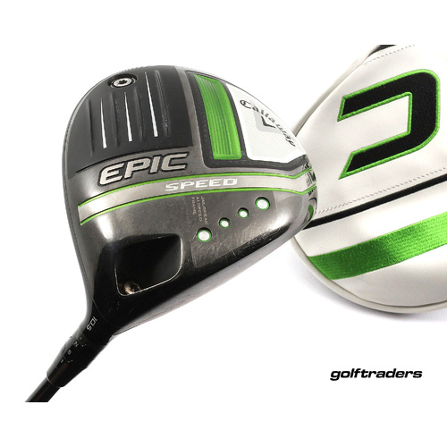 Callaway Epic Speed Driver 10.5º Graphite Regular Flex Cover New Grip L4567