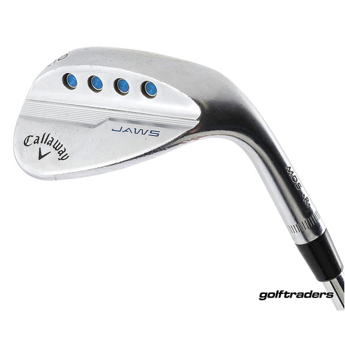 Callaway Jaws MD5 Chrome Lob Wedge 60.12X Steel Stiff Flex New Grip L4571