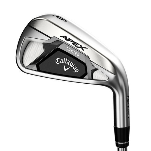 Callaway 2021 Apex DCB Irons 5-PW Steel Stiff Flex L4590