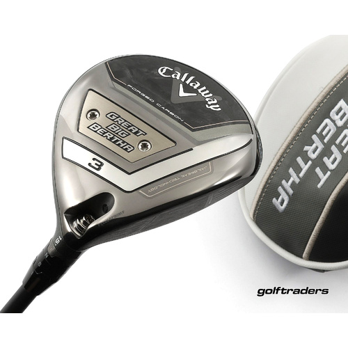 Callaway Great Big Bertha 3 Fairway Wood 15º Graphite Stiff Flex Cover L4662
