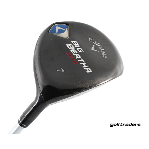 Callaway Big Bertha Beta 7 Fairway Wood Graphite Regular Flex New Grip M110
