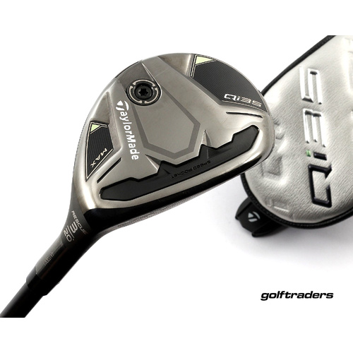 Taylormade Qi35 Max Rescue 3 Hybrid 20º Graphite Stiff Flex Cover M1506