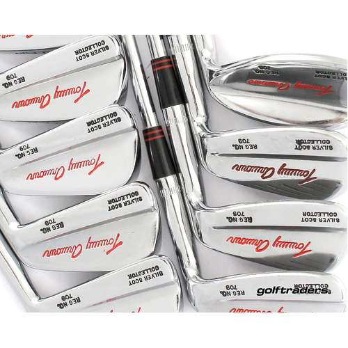 PGA Tommy Armour Silver Scot Collector 709 Irons 3-PW, SW Steel Stiff M1539