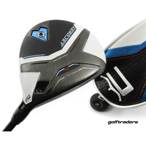 Cobra Aerojet 3 Fairway Wood 15º Graphite Stiff Regular Flex Cover M1557