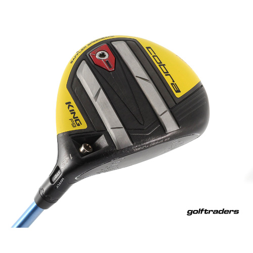 Cobra King F9 3-4 Fairway Wood 14.5º Graphite Stiff Flex New Grip M1562