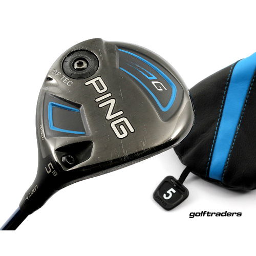 Ping G Series SF Tec 5 Wood 19º Graphite Regular Flex Cover New Grip M1581