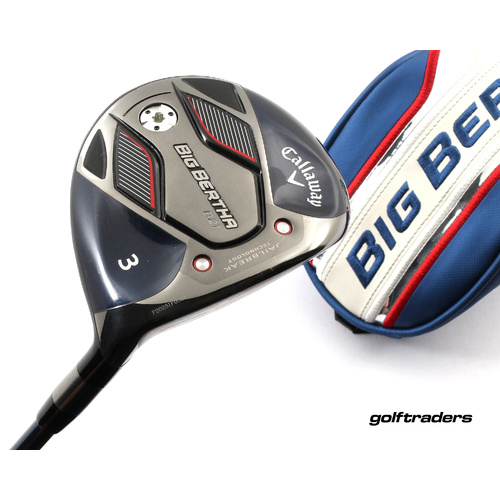 Callaway Big Bertha B21 3 Fairway Wood Graphite Regular Flex Cover M1587