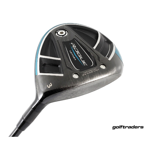 Callaway Rogue Star 3 Fairway Wood 15º Graphite Stiff Flex New Grip M1595