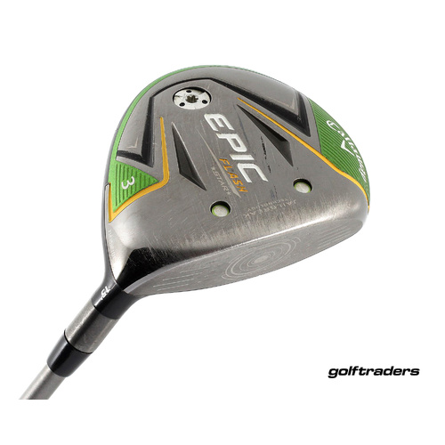 Callaway Epic Flash Star 3 Fairway Wood 15º Graphite Stiff New Grip M1605