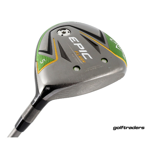 Callaway Epic Flash Star 5 Fairway Wood 18º Graphite Stiff New Grip M1606