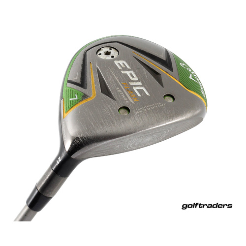 Callaway Epic Flash Star 7 Fairway Wood 21º Graphite Regular New Grip M1608