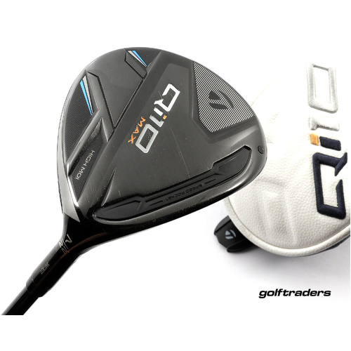 Taylormade Qi10 Max 7 Fairway Wood 22º Graphite Regular Flex Cover M1609