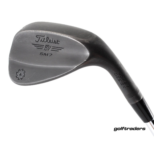 Titleist SM7 Jet Black Gap Wedge 52.12F Steel Stiff Flex M1626