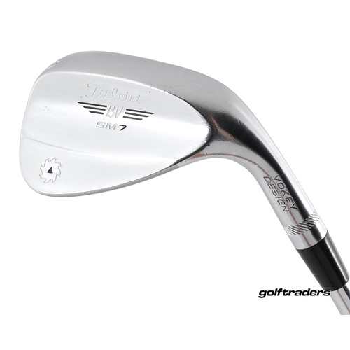 Titleist SM7 Tour Chrome Gap Wedge 50.12F Steel Stiff Flex New Grip M1629