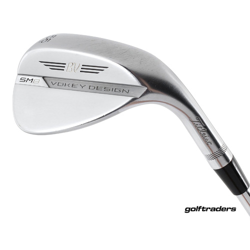 Titleist SM8 Tour Chrome Sand Wedge 56.14F Steel Stiff Flex M1636