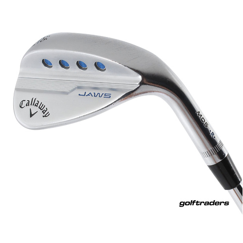 Callaway Jaws Chrome MD5 Sand Wedge 56.12W Steel Stiff Flex New Grip M1647
