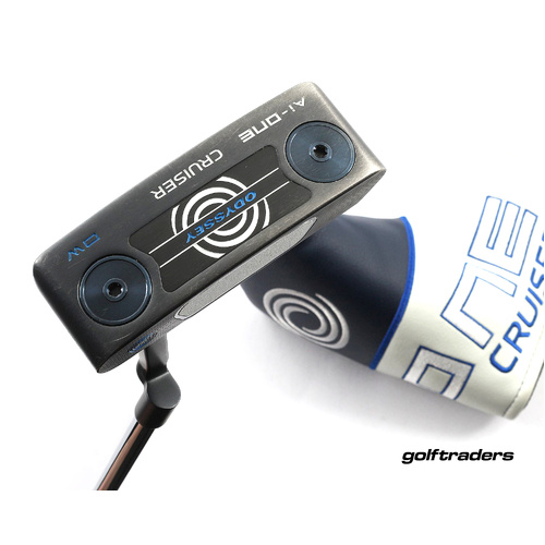Odyssey Ai One Cruiser DW Blade Putter 38" Stroke Lab Steel Cover M1660