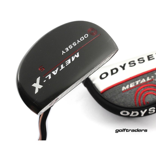 Odyssey Metal-X 5# Putter 34" Steel Cover New Grip M1689