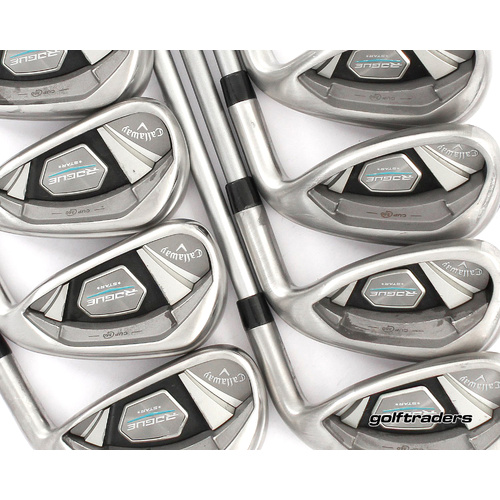 Callaway CF18 Rogue Star 5-PW, AW, GW Graphite Regular +0.5" Longer M1705