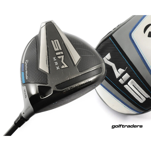 Taylormade Sim Max Driver 10.5º Graphite Stiff Regular Flex Cover M1723