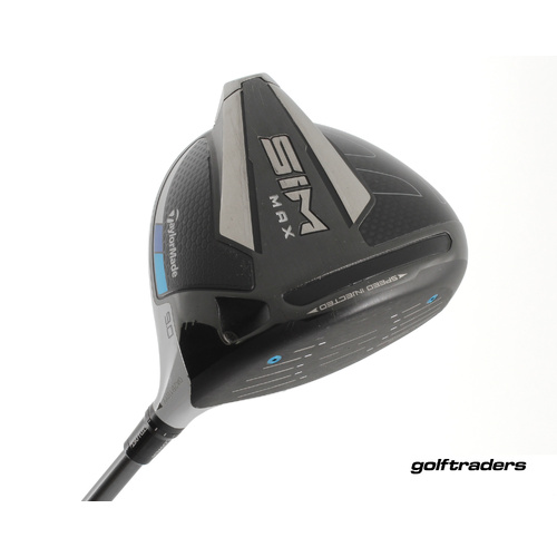 Taylormade Sim Max Driver 10.5º Graphite Stiff Flex New Grip M1726