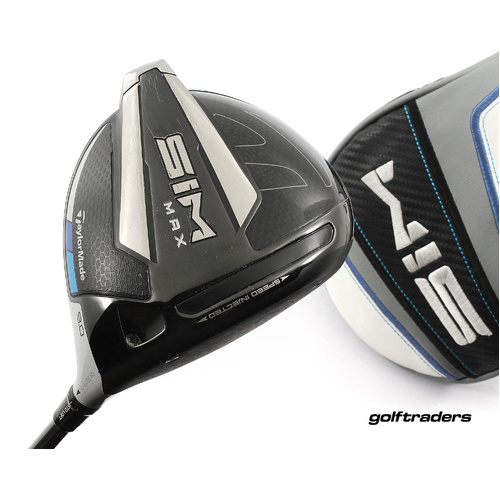 Taylormade Sim Max Driver 10.5º Graphite Stiff Flex Cover New Grip M1742