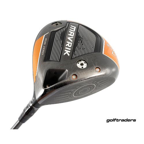 Callaway Mavrik Sub Zero Driver 9º Graphite Stiff Flex New Grip M1752