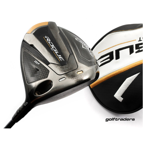 Callaway Rogue ST Max Driver 10.5º Graphite Regular Flex Cover New Grip M1753