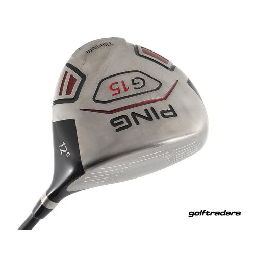 Ping G15 Driver 12º Graphite Regular Flex New Grip M1759