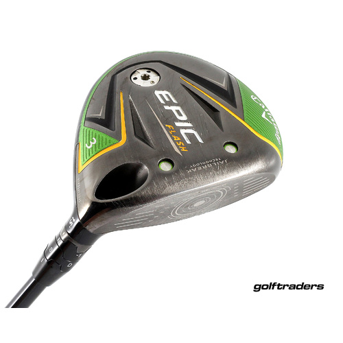 Callaway Epic Flash 3 Fairway Wood 15º Graphite Stiff Flex New Grip M1768