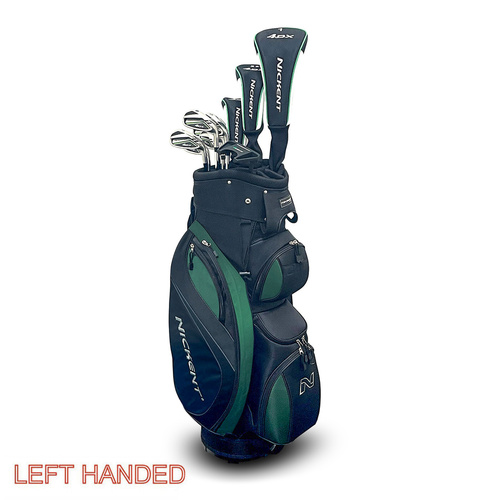 Nickent 4DX Green Mens Golf Package Regular Flex Left Handed M1772