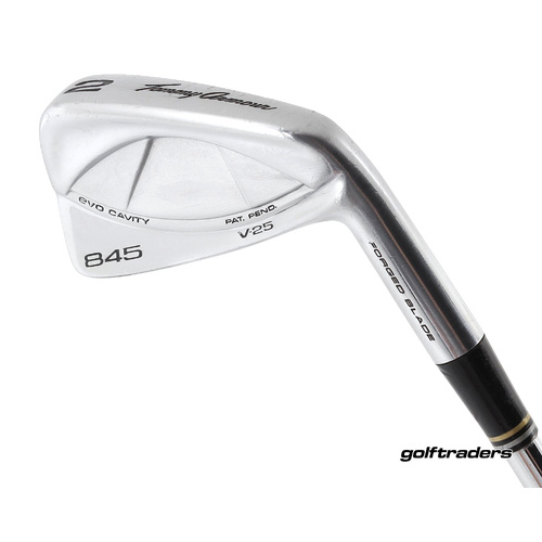 Tommy Armour 845 V-25 Forged Evo Cavity 2 Iron Steel Stiff New Grip M1777
