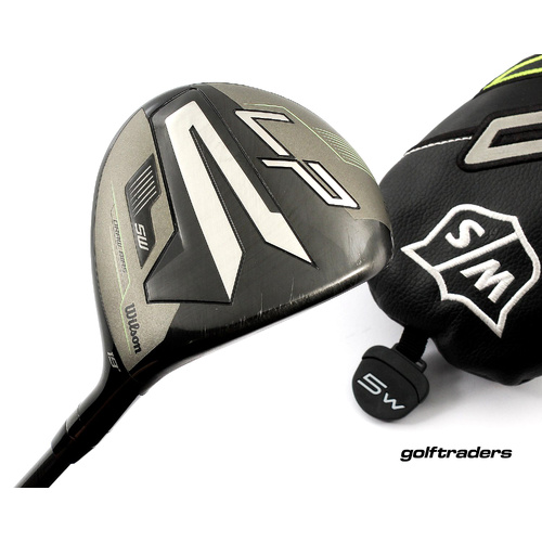 Wilson Launch Pad 2 Draw 5 Fairway Wood 19º Graphite Stiff Flex Cover M1797