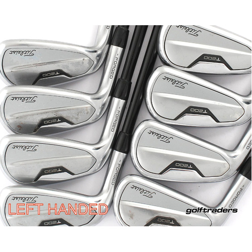 Titleist T200 Forged Irons 4-PW, GW Graphite Stiff Flex Left Handed M1798