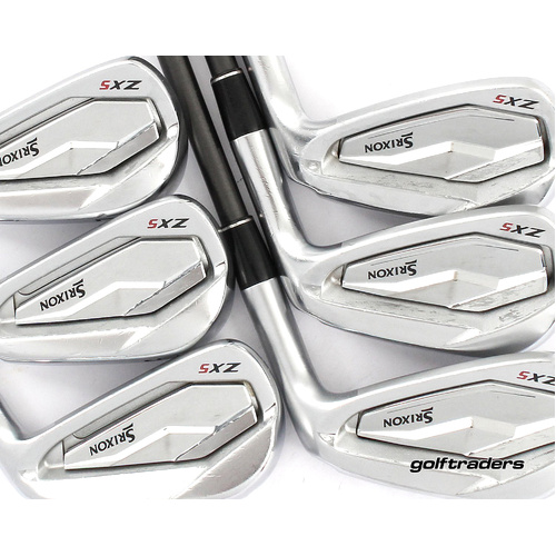 Srixon ZX5 Forged Irons 5-PW Graphite Stiff Flex +0.5" Longer M1799