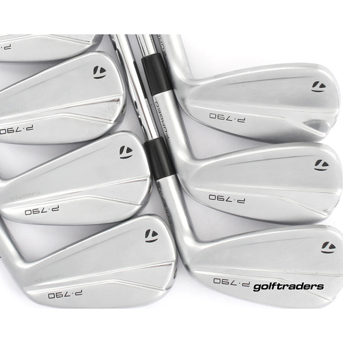 Taylormade 2021 P790 Forged Irons 4-PW Steel Regular Flex New Grips M1801
