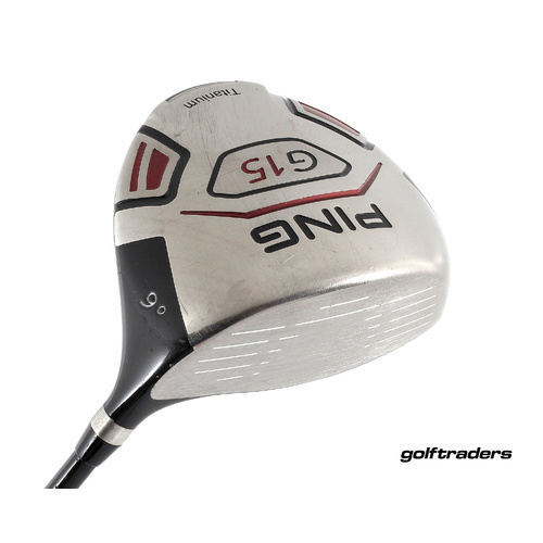 Ping G15 Driver 9º Graphite Stiff Flex New Grip M1839