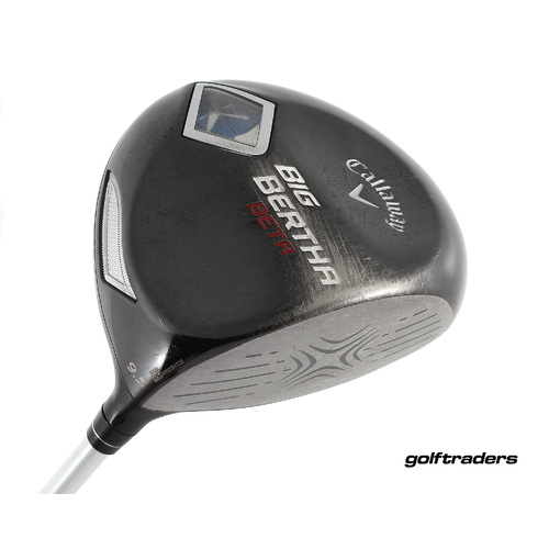 Callaway Big Bertha Beta Driver 9.5º Graphite Stiff Flex New Grip M1849