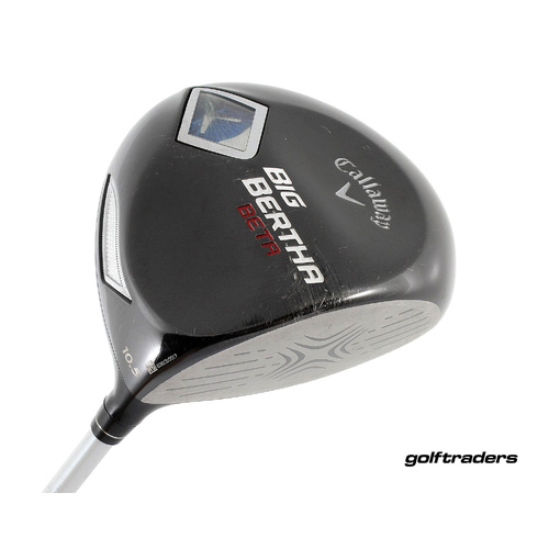 Callaway Big Bertha Beta Driver 10.5º Graphite Stiff Regular New Grip M1852