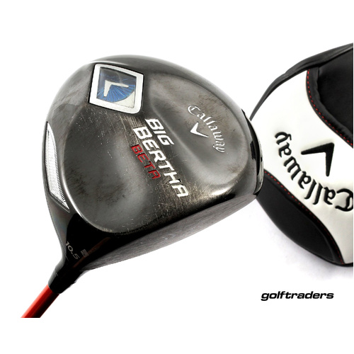 Callaway Big Bertha Beta Driver 10.5º Graphite Stiff Cover New Grip M1870