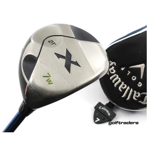 Callaway Hyper X 7 Fairway Wood 21º Graphite Stiff Regular Flex Cover M1904