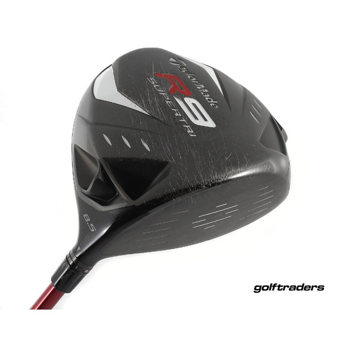 Taylormade R9 Supertri Driver 8.5º Graphite Stiff Flex New Grip M1915