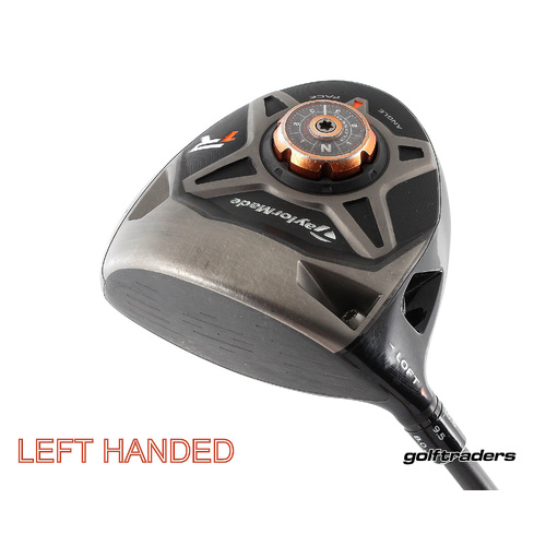 Taylormade R1 Black Driver 10º Graphite Stiff Flex Left Handed New Grip M1943