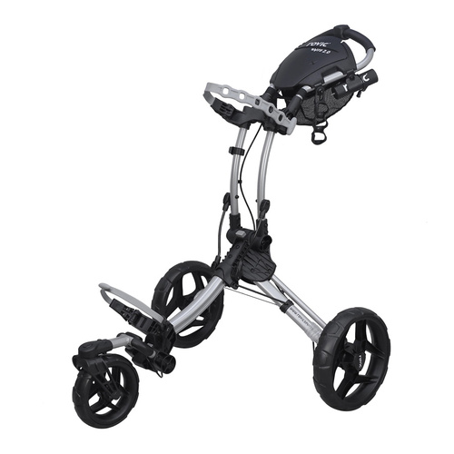 Clicgear Rovic RV1S 2.0 Golf Buggy - Silver / Black M1963