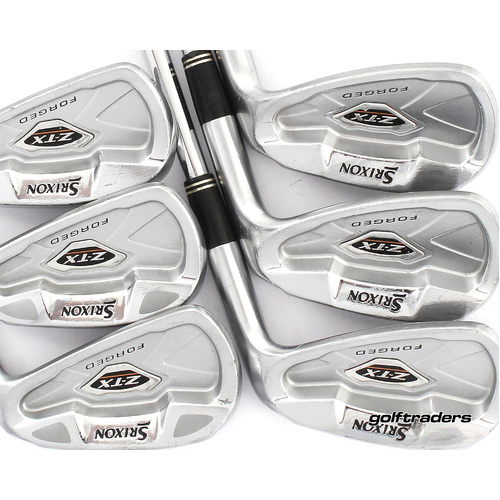 Srixon ZTX Forged Irons 5-PW Steel Stiff Flex New Grips M1969
