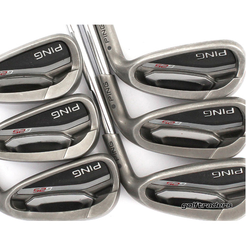 Ping G25 Black Dot Irons 5-PW Steel Stiff Flex M2017